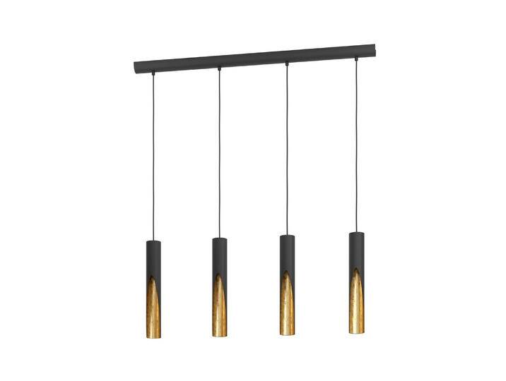 B-Ware B-Ware Led Hängeleuchte Pendelleuchte Barbotto Led Lampe Schwarz Gold 4fl B-Ware B-Ware Led Hängeleuchte Pendelleuchte Barbotto Led Lampe Schwarz Gold 4fl von second-circle