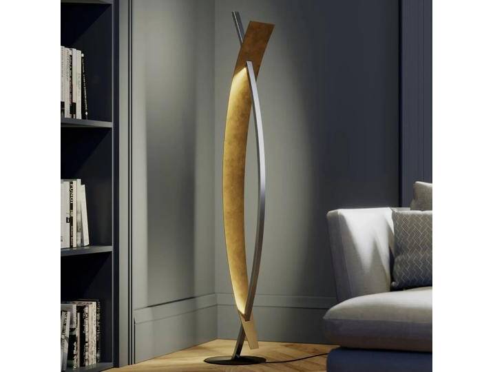 B-Ware B-Ware Lucande Led Stehleuchte Lampe Marija Schwarz Gold Silber Metall Höhe 140 Cm Spot B-Ware B-Ware Lucande Led Stehleuchte Lampe Marija Schwarz Gold Silber Metall Höhe 140 Cm Spot von second-circle