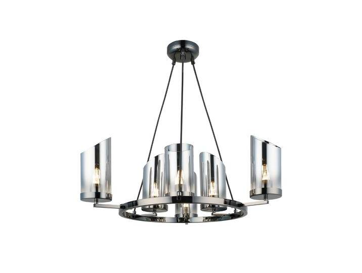 B-Ware B-Ware Lucea Kronleuchter Hängeleuchte Padrela Schwarz Chrom 68 Cm 6 Flammig E27 B-Ware B-Ware Lucea Kronleuchter Hängeleuchte Padrela Schwarz Chrom 68 Cm 6 Flammig E27 von second-circle