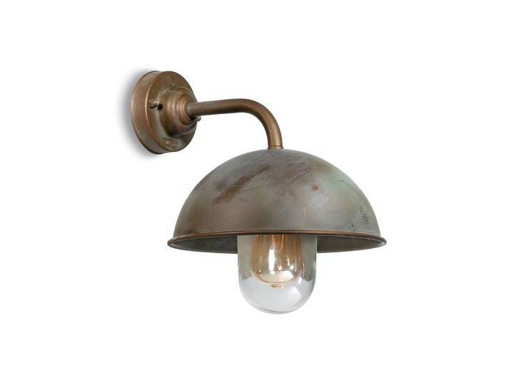 B-Ware B-Ware Moretti Luce Wandleuchte Lampe Circle 3239 Altmessing Messing E27 Ip44 Gerade von second-circle