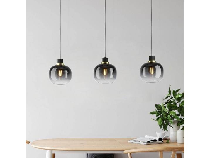 B-Ware B-Ware Oilella Hängelampe Pendelleuchte Lampe Schwarz Grau Glas 3 Flg Länge 95 Cm B-Ware B-Ware Oilella Hängelampe Pendelleuchte Lampe Schwarz Grau Glas 3 Flg Länge 95 Cm von second-circle