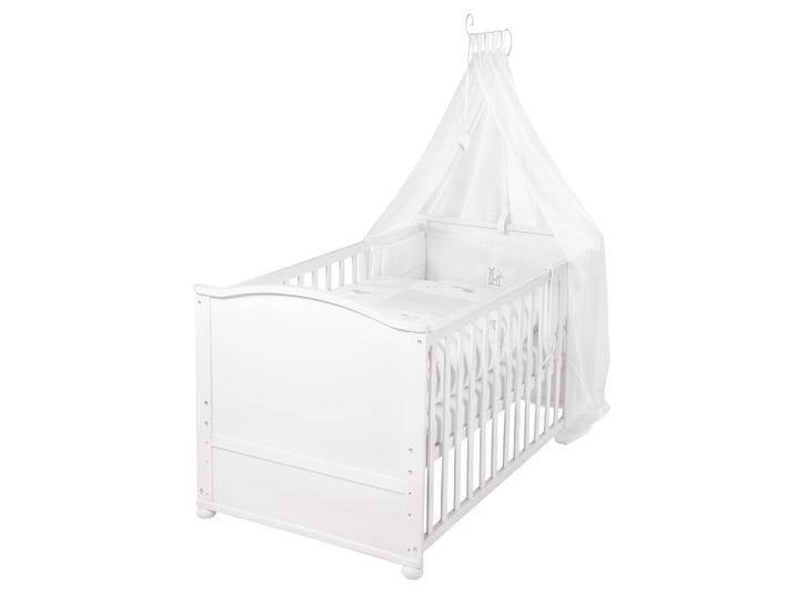 B-Ware B-Ware Roba Komplettbettset Babybett Set Fox & Bunny Weiß 70x140cm Bettwäsche Matratze von second-circle