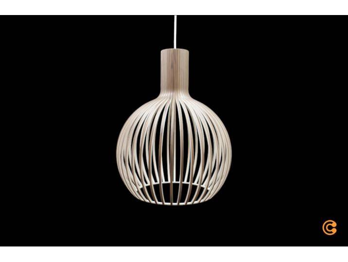 B-Ware B-Ware Secto Octo Small 4241 Pendelleuchte ø 45 X H 55 Cm Walnuss Lampe B-Ware B-Ware Secto Octo Small 4241 Pendelleuchte ø 45 X H 55 Cm Walnuss Lampe von second-circle