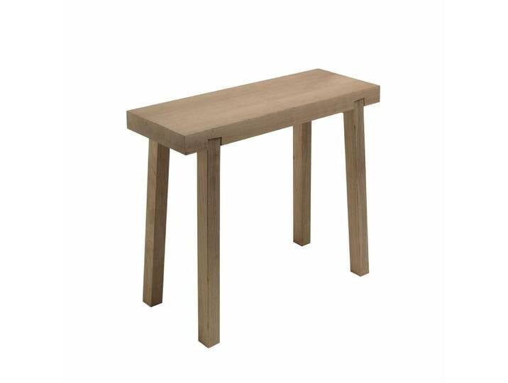 B-Ware B-Ware Side By Side Hockerbank Schemel Sitzhocker Sitzbank Hocker Holzhocker Eichenholz von second-circle