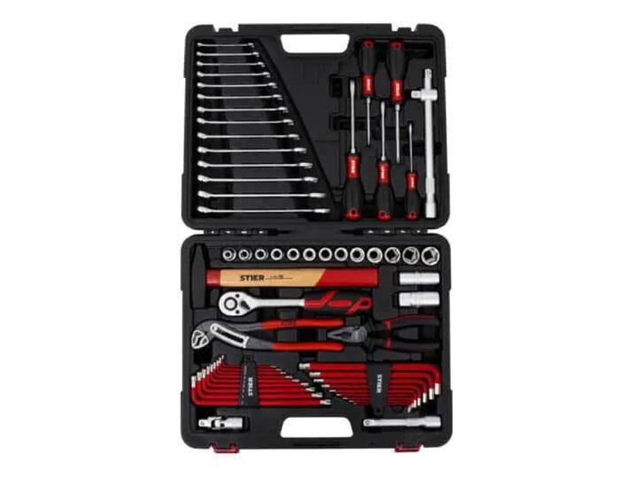 B-Ware B-Ware Stier Werkzeugkoffer Set Werkzeugbox Werkzeugsortiment 60 Teilig Mobil Werkstatt B-Ware B-Ware Stier Werkzeugkoffer Set Werkzeugbox Werkzeugsortiment 60 Teilig Mobil Werkstatt von second-circle