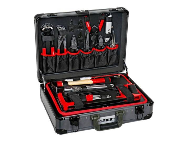 B-Ware B-Ware Stier Werkzeugsortiment Set Werkzeugkoffer Aluminiumkoffer 135 Teilig Werkzeug B-Ware B-Ware Stier Werkzeugsortiment Set Werkzeugkoffer Aluminiumkoffer 135 Teilig Werkzeug von second-circle