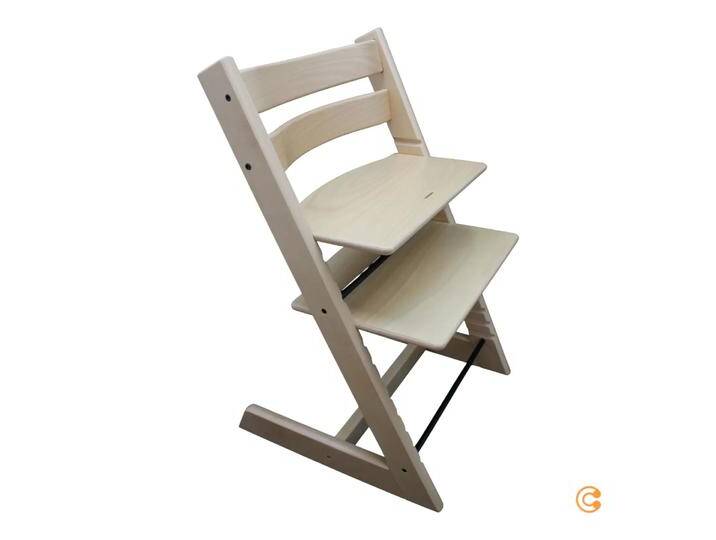 B-Ware B-Ware Stokke Hochstuhl Stuhl Tripp Trapp Kinderstuhl Naturfarben Natur von second-circle