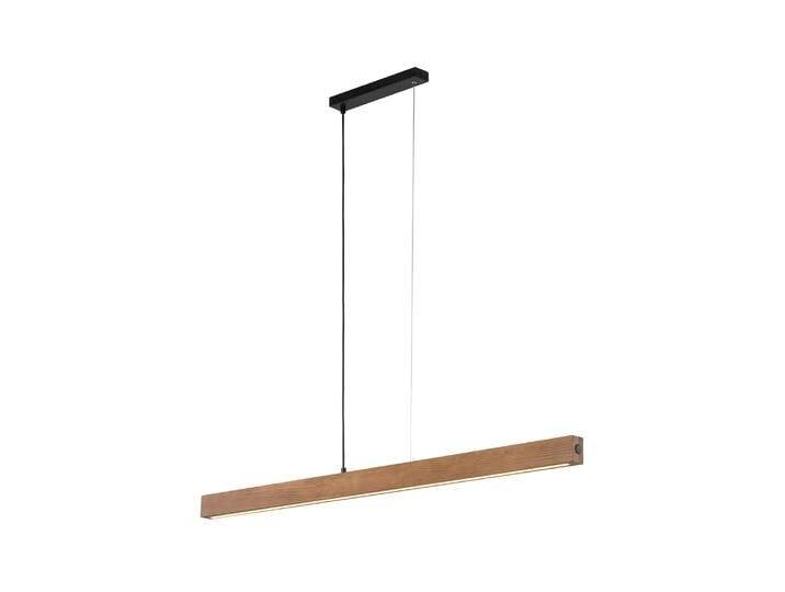 B-Ware B-Ware Tk Lighting Led Holzhängeleuchte Teo Hängeleuchte Led Walnuss 126 Cm Touchdimmer von second-circle