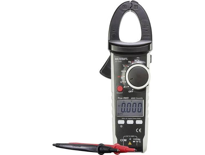 B-Ware B-Ware Voltcraft Vc585 Stromzange Kalibriert Nach Iso Digital Cat Iii 600 V Strom Zange von second-circle