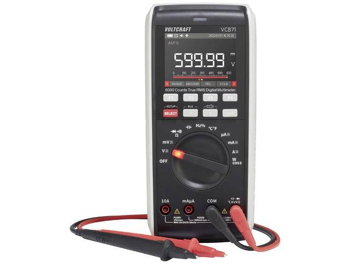 B-Ware B-Ware Voltcraft Vc871 Hand Multimeter Digital Datenlogger Cat Iii 1000 V Cat Iv 600 V von second-circle