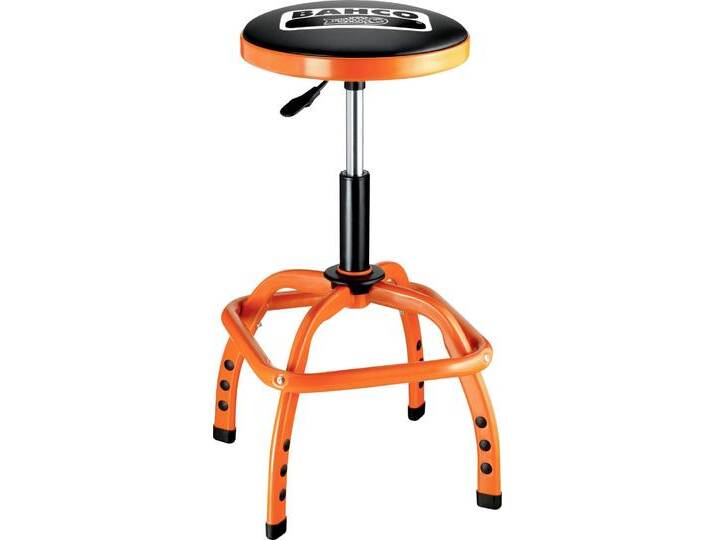B-Ware Bahco Werkstatthocker Drehhocker Stuhl Höhenverstellbar Ble305 Fußablage Hocker B-Ware von second-circle