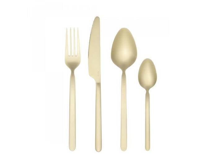 B-Ware Blomus Stella Besteckset Champagne 16 Teilig Besteck Messer Gabel Küchenset B-Ware von second-circle