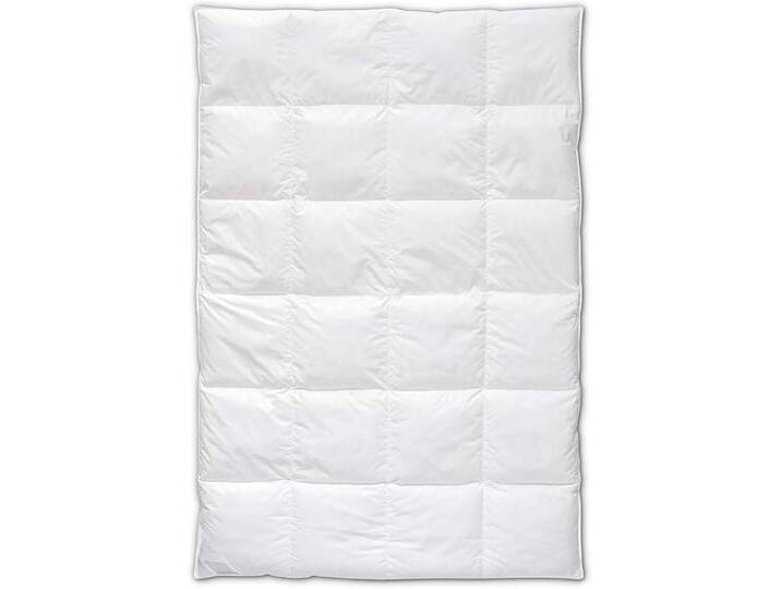 B-Ware Böhmerwald Daunendecke Bettdecke Daunen Decke 1000g 155x220cm Warm 16 18°C B-Ware von second-circle