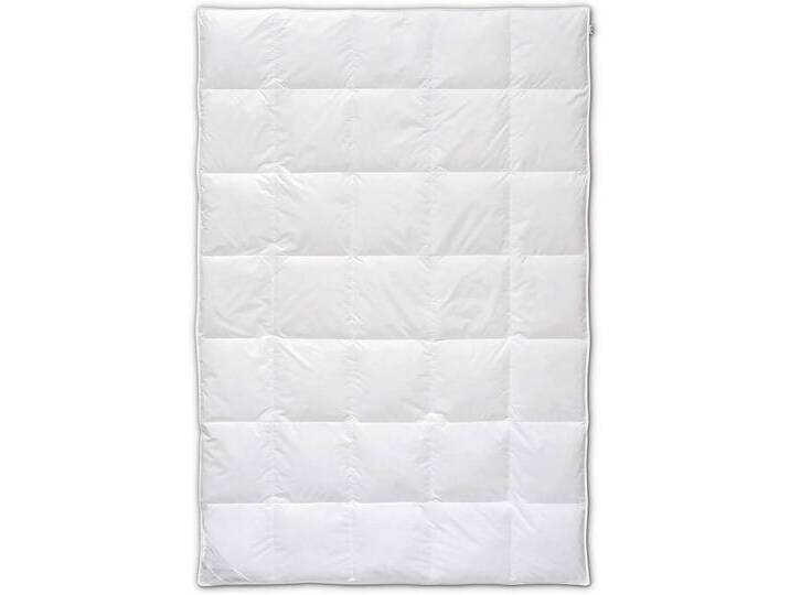 B-Ware Böhmerwald Daunendecke Steppbett Gänsedaunen 135x200cm Weiß Kassettenbett Warm B-Ware von second-circle