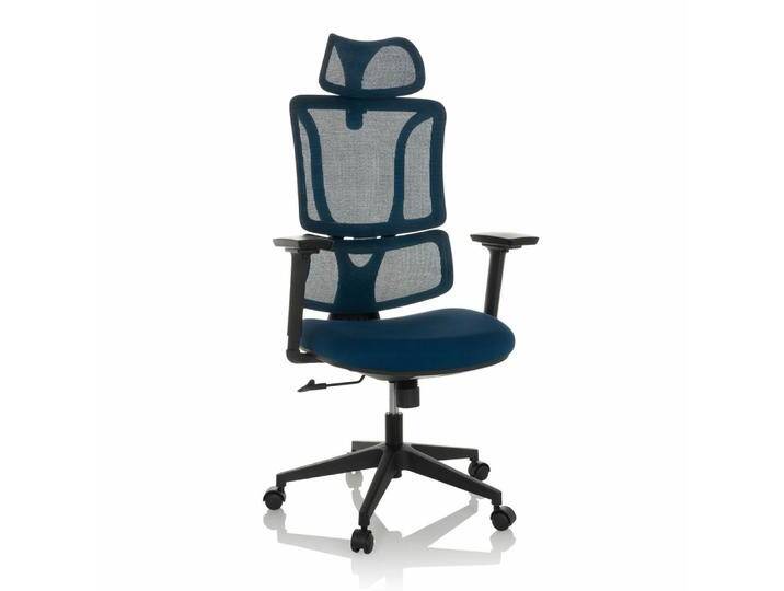 B-Ware Bürostuhl Drehstuhl Ergomy Sitz Schreibtisch Netzstoff Blau Mybuero B-Ware von second-circle