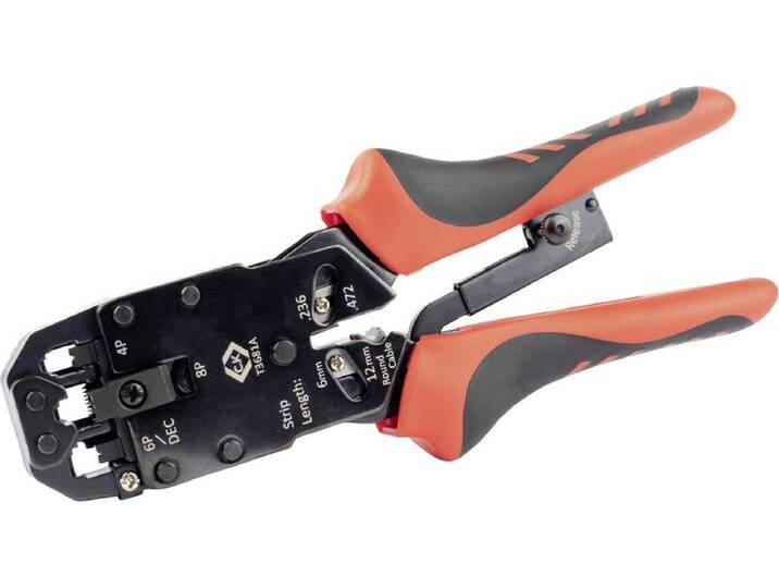 B-Ware C.K T3681 A Crimpzange Modularstecker Zange Werkzeug Elektrikerwerkzeug Crimpen B-Ware von second-circle