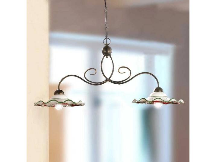 B-Ware Ceramiche Hängeleuchte Rosolacci Pendelleuchte Hängelampe Keramikschirm 2flg E27 B-Ware B-Ware Ceramiche Hängeleuchte Rosolacci Pendelleuchte Hängelampe Keramikschirm 2flg E27 B-Ware von second-circle