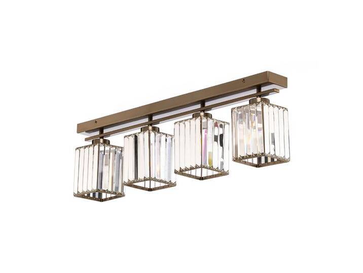 B-Ware Deckenleuchte AV-1795-4EY 4-fl. Balken antikgold Deckenlampe Lampe Leuchte Spot von second-circle