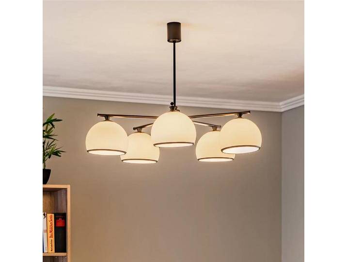 B-Ware Deckenleuchte Mina Fünfflammig Opalglas Schwarz Deckenlampe Lampe Leuchte Spot B-Ware B-Ware Deckenleuchte Mina Fünfflammig Opalglas Schwarz Deckenlampe Lampe Leuchte Spot B-Ware von second-circle