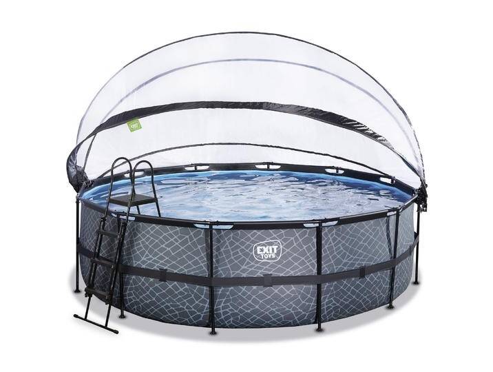 B-Ware EXIT Stone Pool 450x122cm Schwimmbecken Becken Schwimmbad Swimmingpool B-Ware EXIT Stone Pool 450x122cm Schwimmbecken Becken Schwimmbad Swimmingpool von second-circle