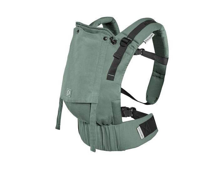 B-Ware Elsa & Emil Babytrage Hugify Fullbuckle Flexible Tragehilfe Krokodilgrün B-Ware von second-circle