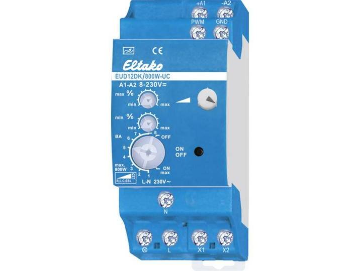 B-Ware Eltako 21100810 Hutschienen Dimmer Dimmschalter Mit Drehknopf 230 V 800 W B-Ware von second-circle