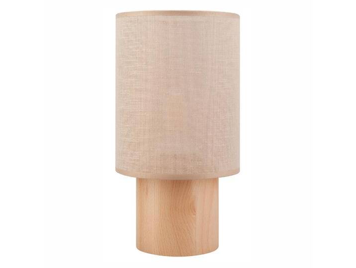 B-Ware Envostar Asolita Tischleuchte Tischlampe Tischlicht Leuchte Holzfuß Schirm Beige B-Ware von second-circle