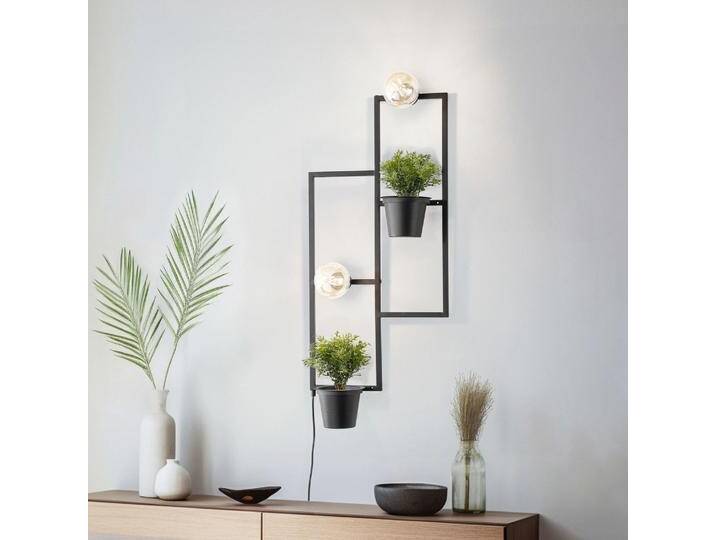 B-Ware Envostar Hyazinth Wandleuchte Wandlampe Wandlicht Leuchte Lampe 2 Blumentöpfen von second-circle