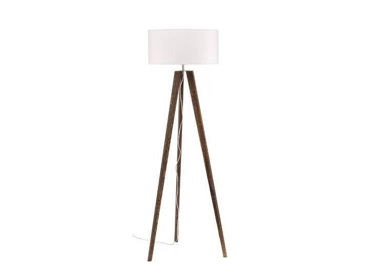 B-Ware Envostar Junus Dreibein Stehlampe Kiefer Nussbaum Stehleuchte Lampe Leuchte Spot B-Ware von second-circle
