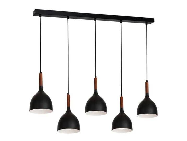 B-Ware Euluna Hängeleuchte Noak Pendelleuchte Deckenlicht E27 5 Flg Lang Schwarz Holz B-Ware B-Ware Euluna Hängeleuchte Noak Pendelleuchte Deckenlicht E27 5 Flg Lang Schwarz Holz B-Ware von second-circle