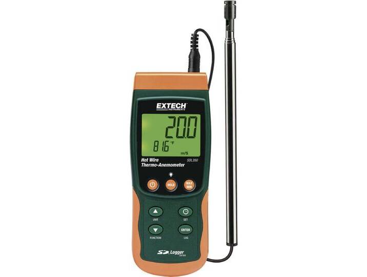 B-Ware Extech Anemometer SDL350 0.4 bis 25 m/s Messgerät Umwelt-Messgerät Windmesser B-Ware Extech Anemometer SDL350 0.4 bis 25 m/s Messgerät Umwelt-Messgerät Windmesser von second-circle