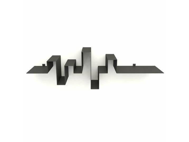 B-Ware Frederik Roijé Storylines Wandregal Dunkelgrau Regal Metall Wandboard Deko B-Ware von second-circle