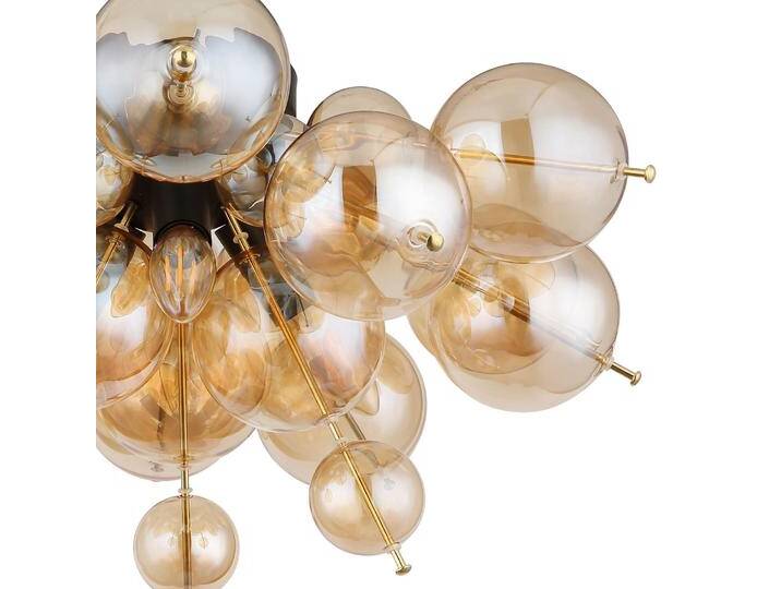 B-Ware Globo Deckenleuchte Lampe Udo Glas Amber ø 55 Cm E14 Dimmbar Wohnzimmer Leuchte B-Ware B-Ware Globo Deckenleuchte Lampe Udo Glas Amber ø 55 Cm E14 Dimmbar Wohnzimmer Leuchte B-Ware von second-circle