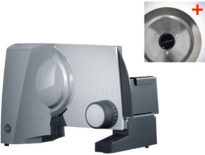 B-Ware Graef G 52 Twin Allesschneider Inkl. Kostenlosem Schinkenmesser Energiesparmotor B-Ware von second-circle