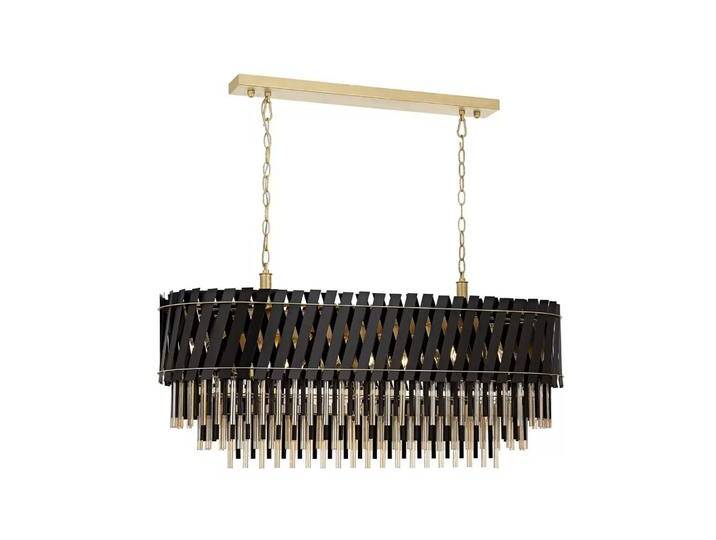 B-Ware Hängeleuchte Av 1865 120x40 Bsy In Ovaler Form Hängelampe Lampe Leuchte E27 Spot B-Ware von second-circle