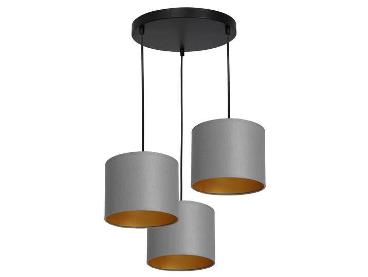B-Ware Hängeleuchte Soho, Zylindrisch Rund 3fl Grau Gold Hängelampe Lampe Leuchte Spot B-Ware B-Ware Hängeleuchte Soho, Zylindrisch Rund 3fl Grau Gold Hängelampe Lampe Leuchte Spot B-Ware von second-circle