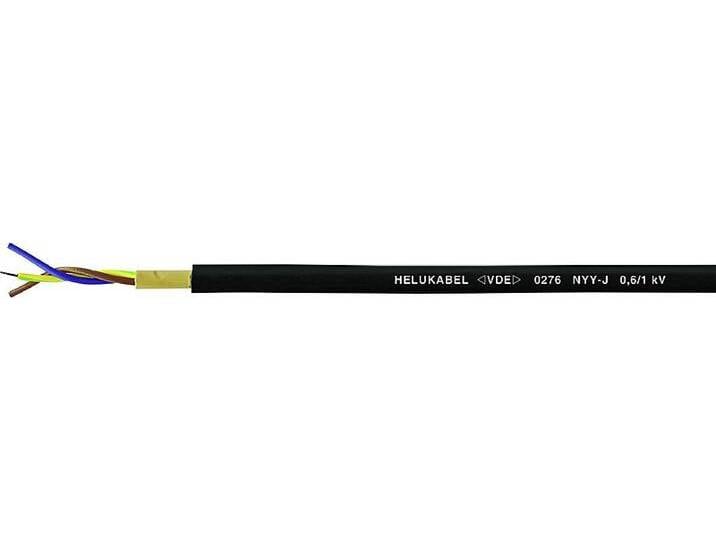 B-Ware Helukabel 32023/100 Erdkabel Nyy J 3 G 1.50 Mm² Schwarz 100 M B-Ware von second-circle