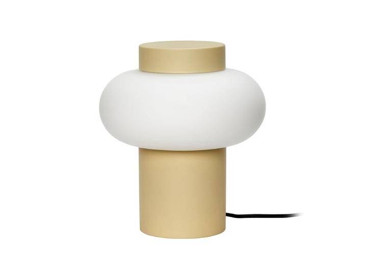 B-Ware Hübsch Interior Opalglas Tischleuchte Gelb Stehlampe Lampe Leuchte Licht Spot B-Ware von second-circle