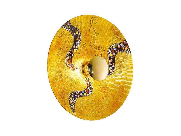 B-Ware KOLARZ Luna Kiss Gold Wandleuchte 24 kt Ø 62 cm Wandlampe Lampe Leuchte Spot von second-circle