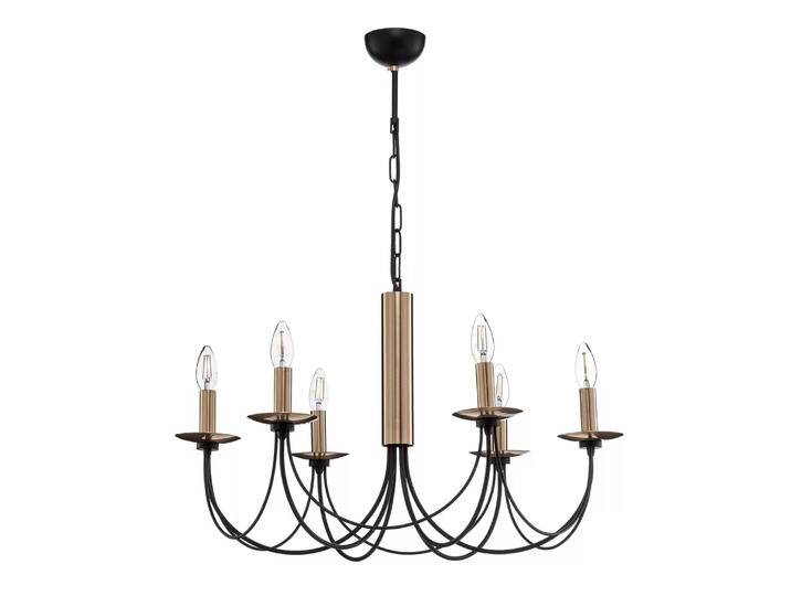 B-Ware Kronleuchter Dofa Messing Antik/Schwarz Deckenlampe Deckenleuchte Lampe Leuchte B-Ware von second-circle