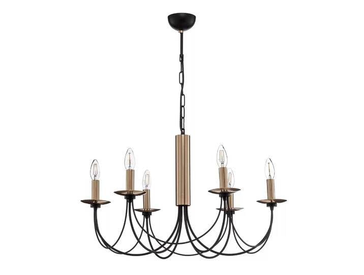 B-Ware Kronleuchter Dofa Messing Antik/Schwarz Deckenlampe Deckenleuchte Lampe Leuchte B-Ware von second-circle