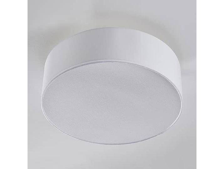 B-Ware Lindby Deckenlampe Sebatin 40 Cm Weiß Rund Deckenlampe Lampe Leuchte Stoff E27 B-Ware von second-circle