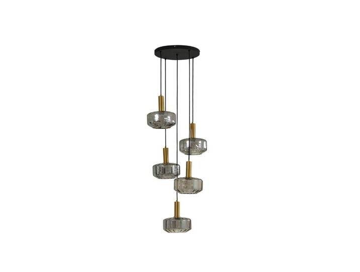 B-Ware Lindby Hängeleuchte Hildur ø 22 Cm Rauchgrau Glas Deckenlampe Lampe Leuchte S54 B-Ware von second-circle