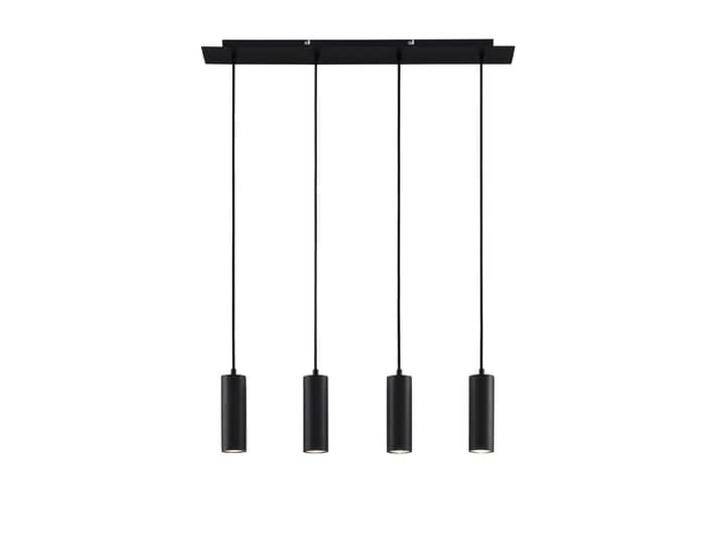 B-Ware Lindby Joffrey Hängeleuchte Vierflammig Schwarz Deckenlampe Pendelleuchte G589 B-Ware von second-circle