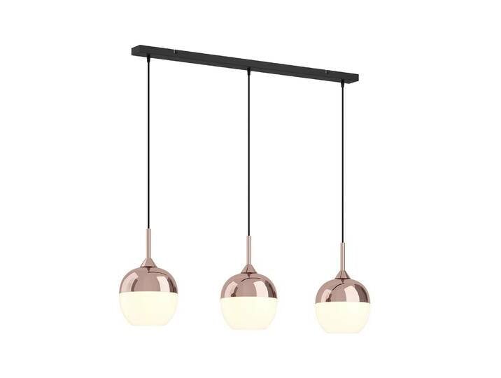 B-Ware Lindby Rangina Pendelleuchte Hängeleuchte Deckenlampe Leuchte kupfer 3-flammig von second-circle