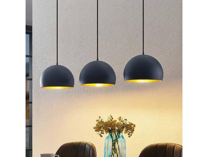 B-Ware Lindby Tarjei Pendelleuchte Hängeleuchte Deckenlampe Leuchte 120cm Schwarz G224 B-Ware von second-circle