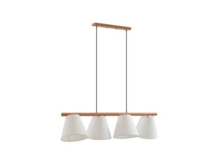 B-Ware Lucande Jinda Hängeleuchte Hängelampe Deckenlampe Leuchte Lampe Holz Stoff Weiß B-Ware von second-circle