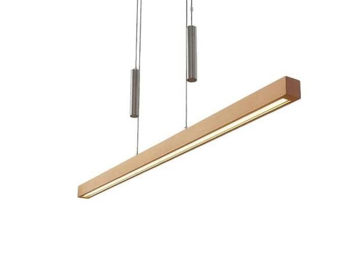 B-Ware Lucande Led Balkenpendelleuchte Pia Holz Buche Deckenlampe Hängeleuchte Leuchte B-Ware von second-circle
