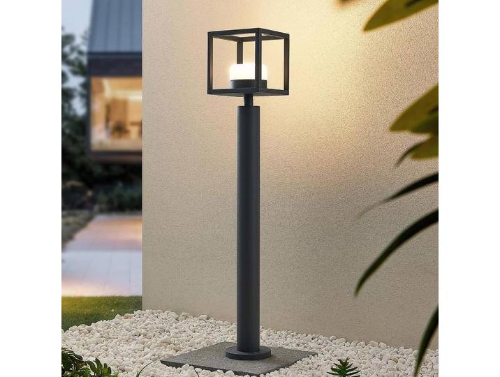 B-Ware Lucande Timio Wegeleuchte Lampe 85 cm Sockelleuchte Wegelampe Aussenleuchte B-Ware Lucande Timio Wegeleuchte Lampe 85 cm Sockelleuchte Wegelampe Aussenleuchte von second-circle