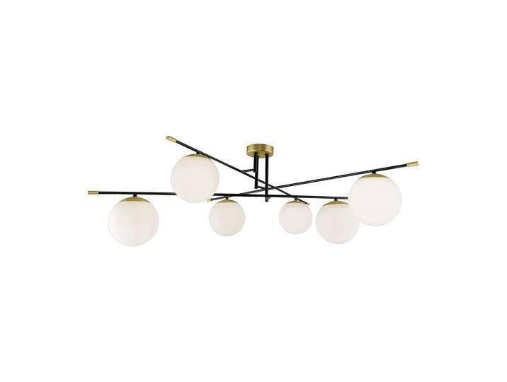 B-Ware Maytoni Nostalgia Deckenlampe Deckenleuchte Lampe Leuchte 6 Flammig Gold Glas B-Ware von second-circle
